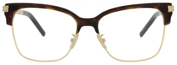 Givenchy GV50012U 052 Eyeglasses Havana Gold 54mm Women 2