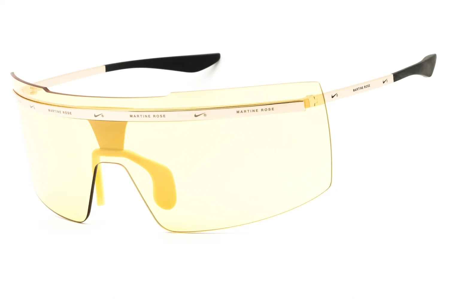 Nike ECHO SHIELD MR FB4480 750 Sunglasses Gold 67mm Unisex