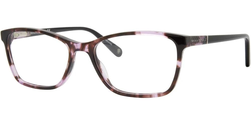 Banana Republic BR 207 0HKZ Eyeglasses Violet Havana 50mm Women