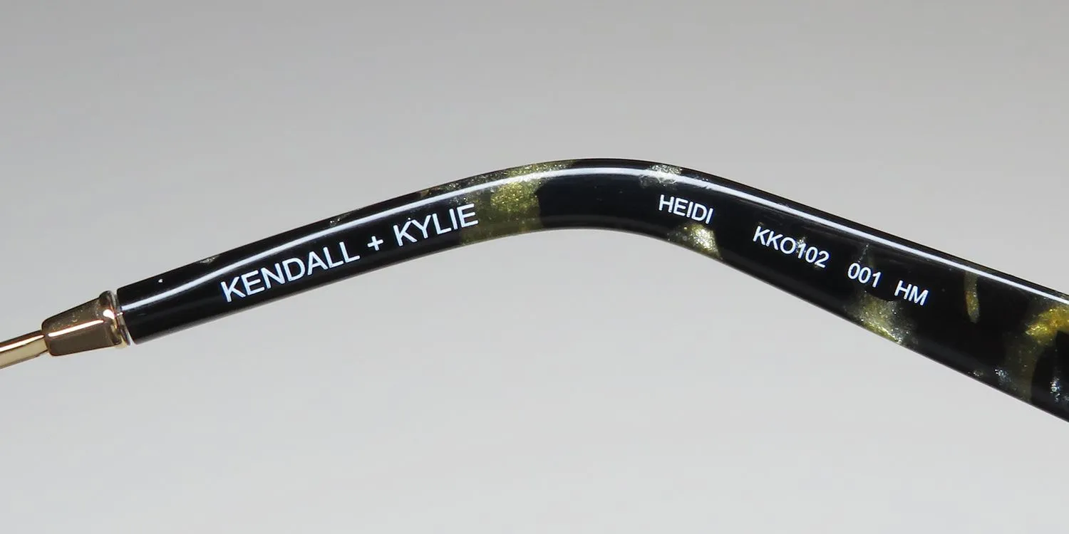 Kendall + Kylie Kko102 Heidi 001 Eyeglasses Black 50mm 7