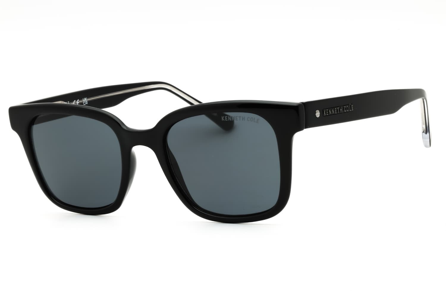 Kenneth Cole KC00039 01A Sunglasses Shiny Black 51mm Men