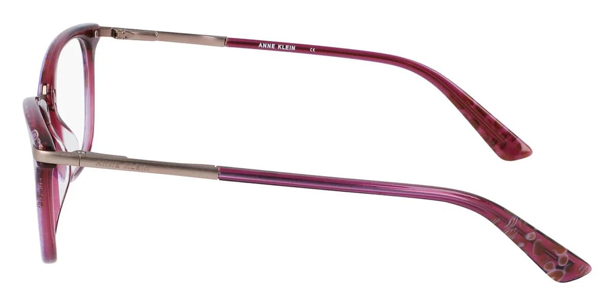 Anne Klein AK5089 650 Eyeglasses Merlot Animal 52mm Women 3