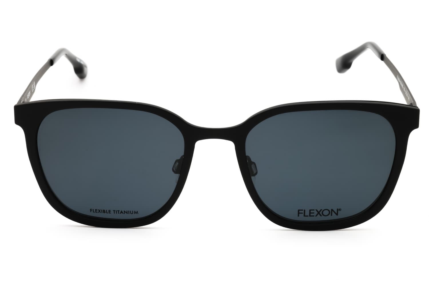 Flexon FLX1005MAG-SET 002 Eyeglasses Matte Black 53mm Men 2