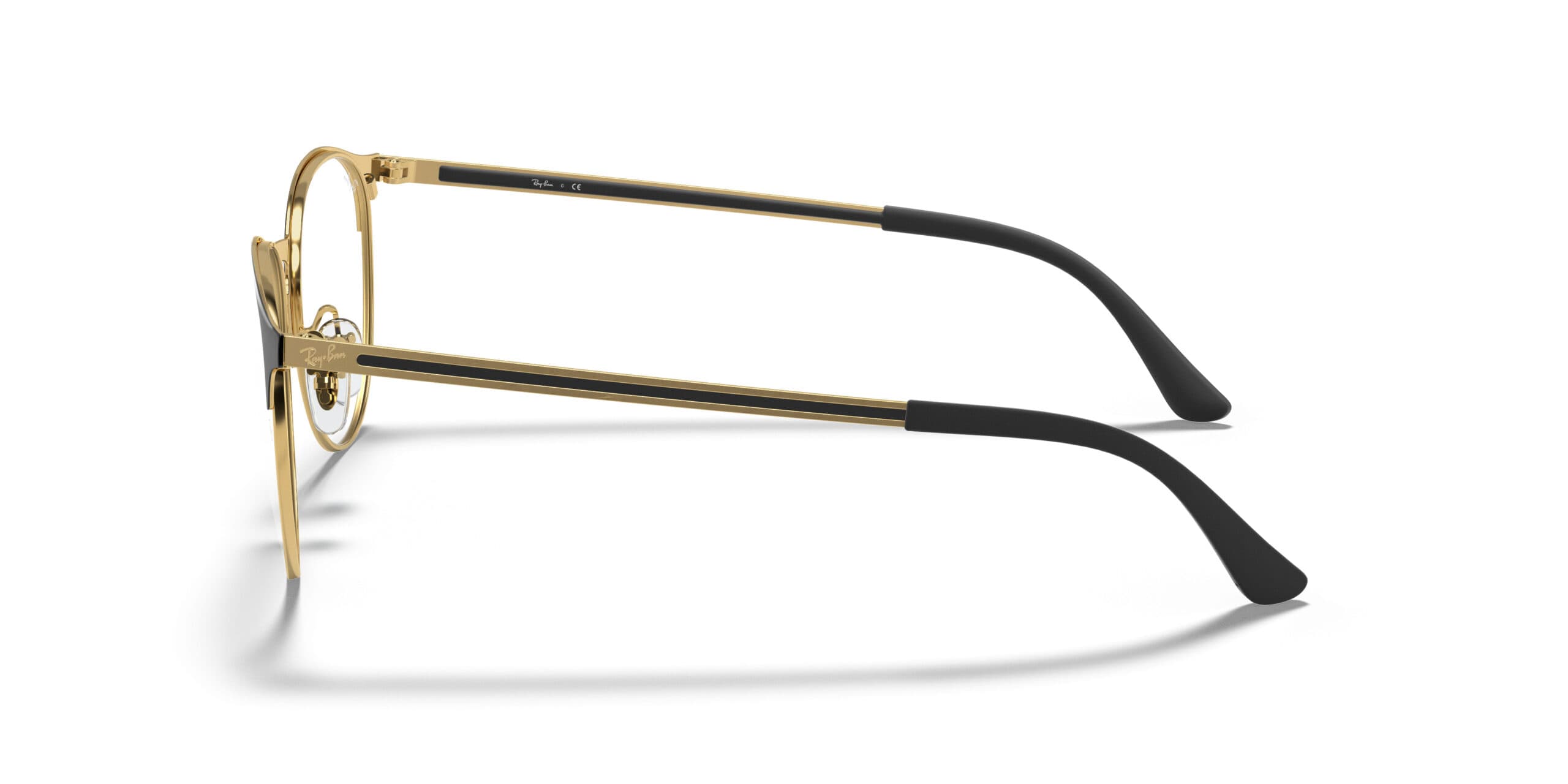 Ray-Ban RB6375 2890 Eyeglasses Black 51mm Unisex 6
