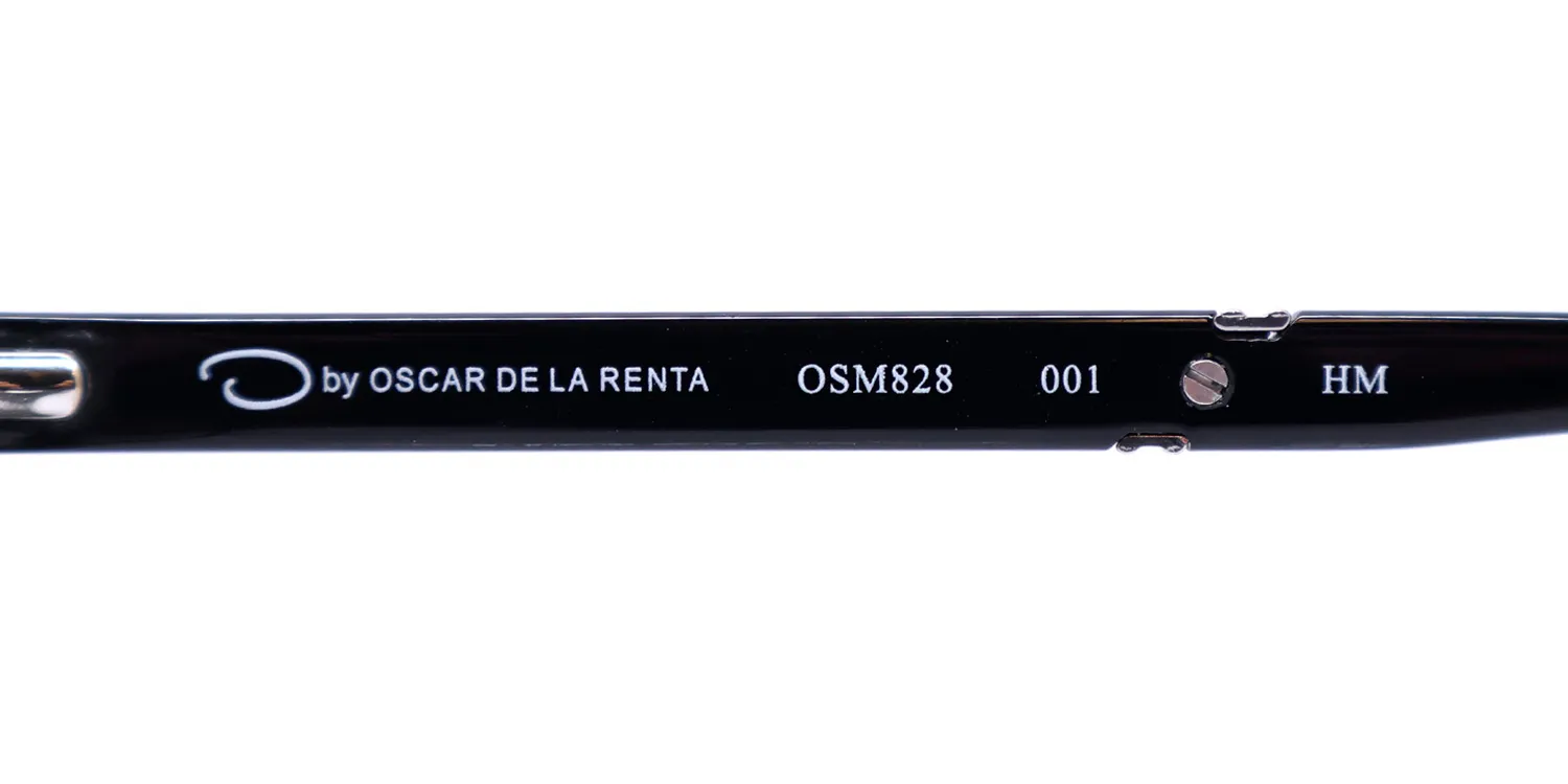 Oscar de la Renta Osm 828 001 Eyeglasses Black 50mm 7