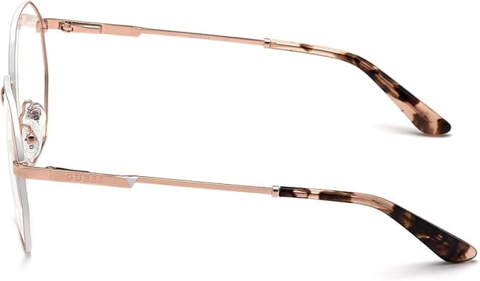 Guess GU2849 028 Eyeglasses Shiny Rose Gold 56mm Women 3