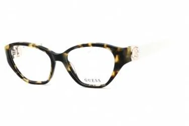 Guess GU50119 56 Eyeglasses Havana White