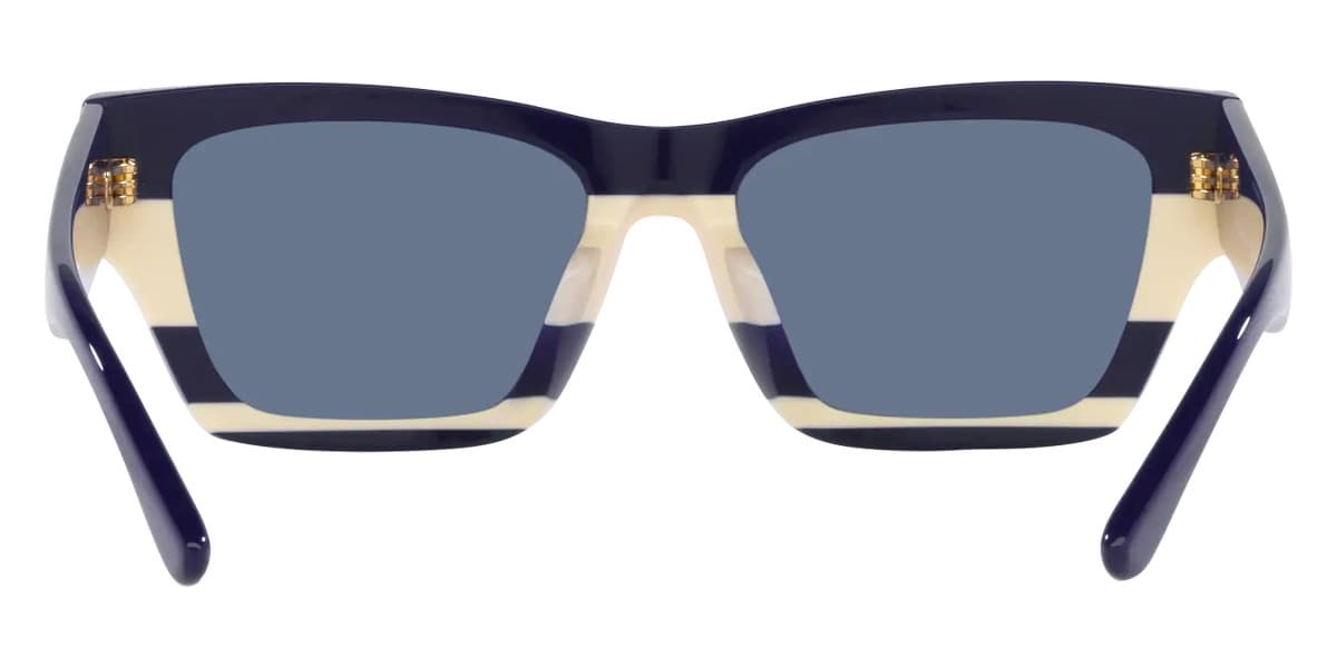 Tory Burch TY7169U 189580 Sunglasses Navy Ivory Stripes 52mm Women 4