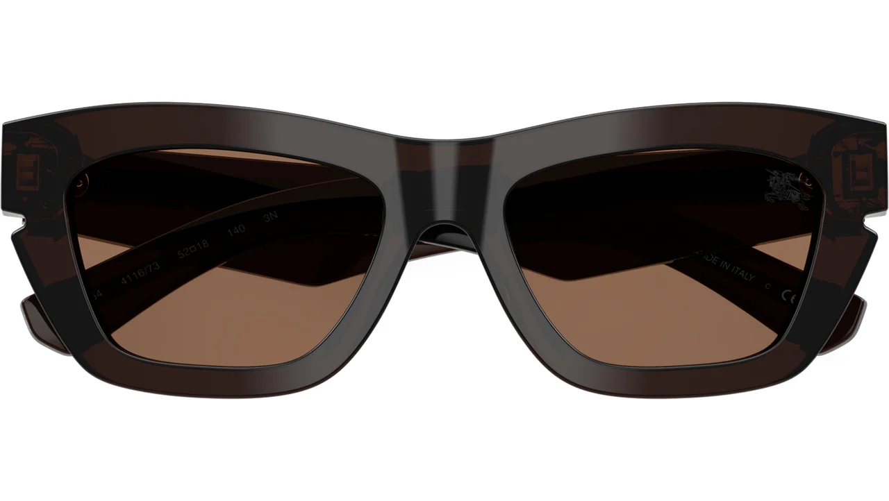Burberry 0BE4454 411673 Sunglasses Brown 52mm Women 5