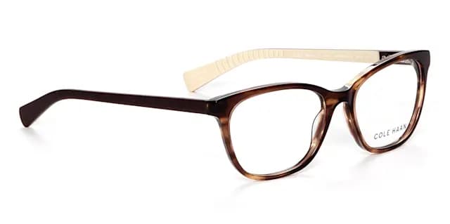 Cole Haan CH5019 Studio Grand 200 Eyeglasses Brown Horn 52mm Women 3