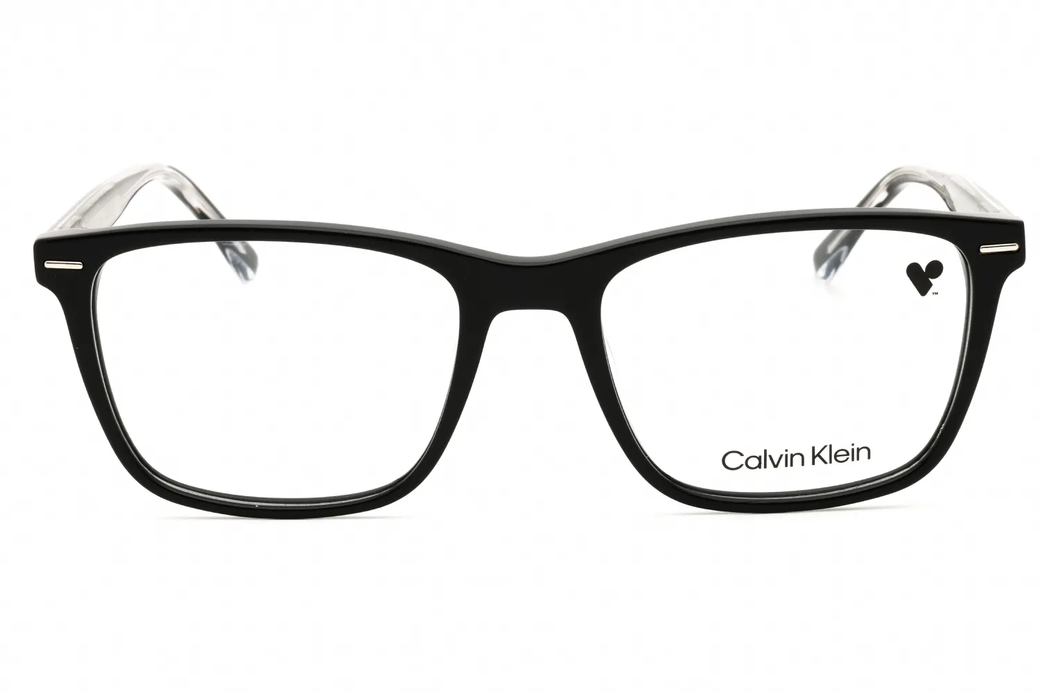 Calvin Klein CK21502 001 Eyeglasses Black 55mm Men 2