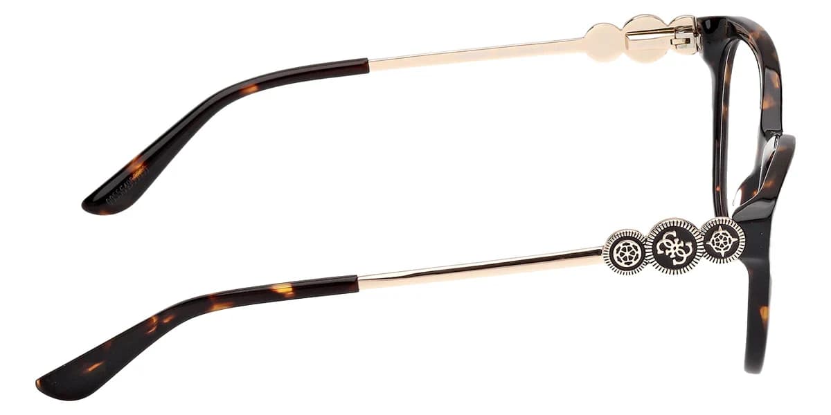 Guess GU50230 052 Eyeglasses Dark Havana 55mm Women 5