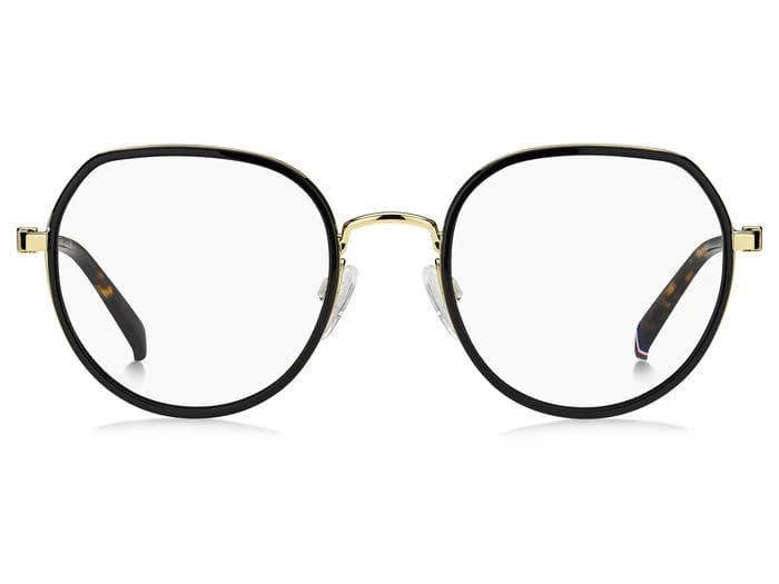 Tommy Hilfiger TH 2096 0RHL Eyeglasses Gold Black 51mm Women 2