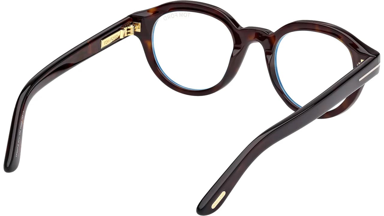 Tom Ford FT6037B 052 Eyeglasses Dark Havana 49mm Men 5