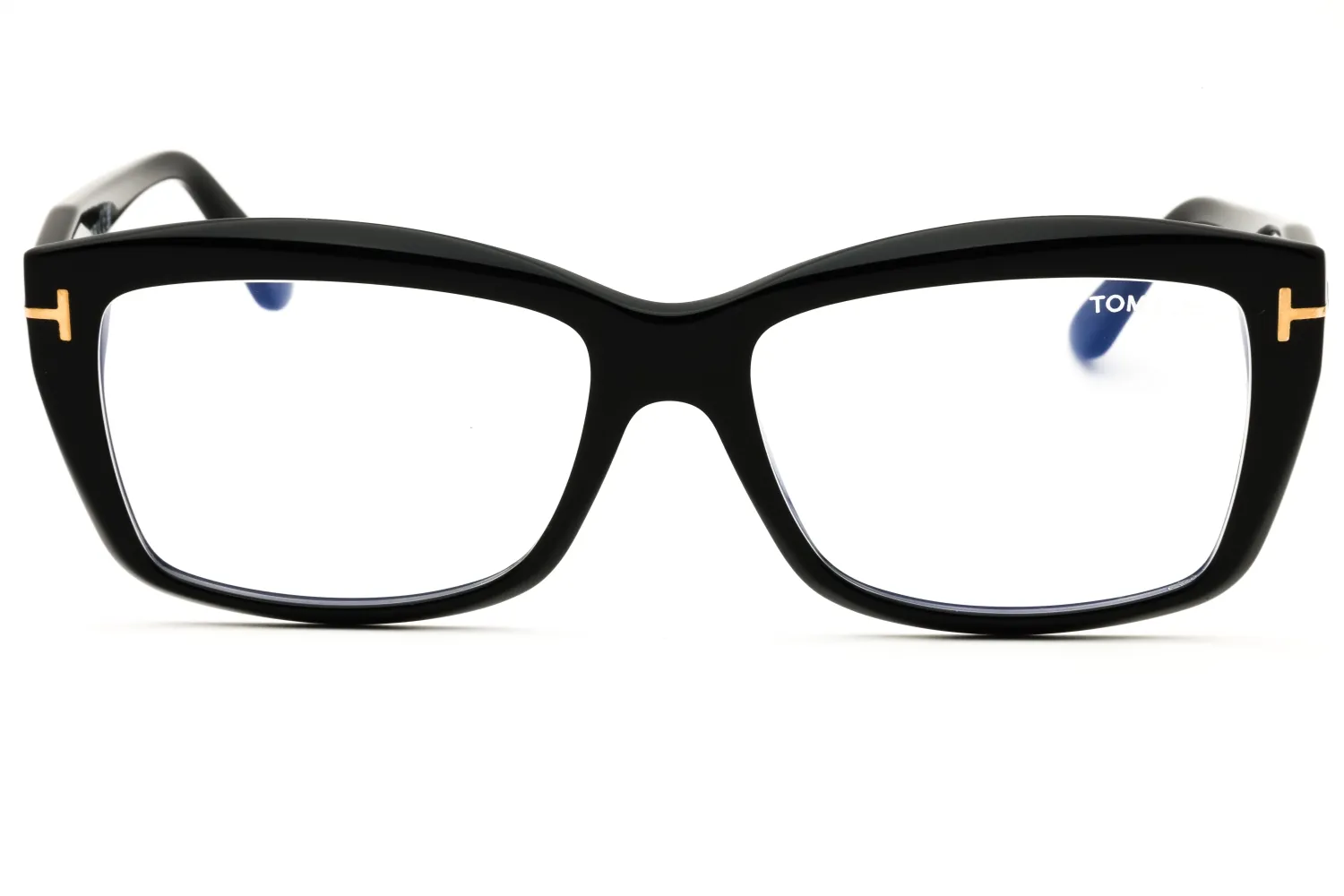 Tom Ford FT6065-B 001 Eyeglasses Shiny Black 55mm Women 2