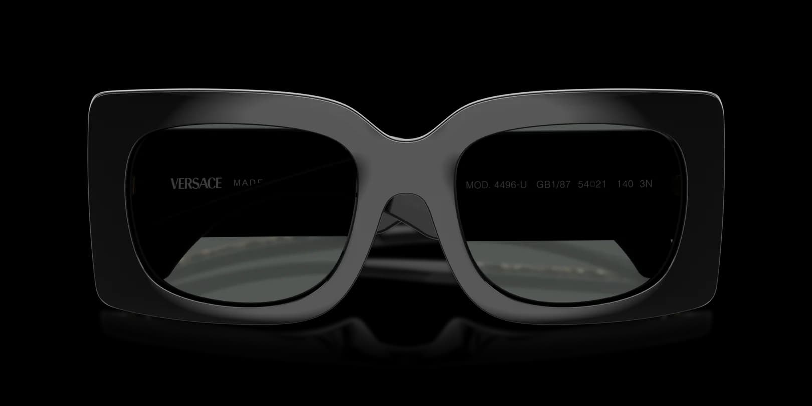 Versace 0VE4496U GB1/87 Sunglasses Black 54mm Women 5