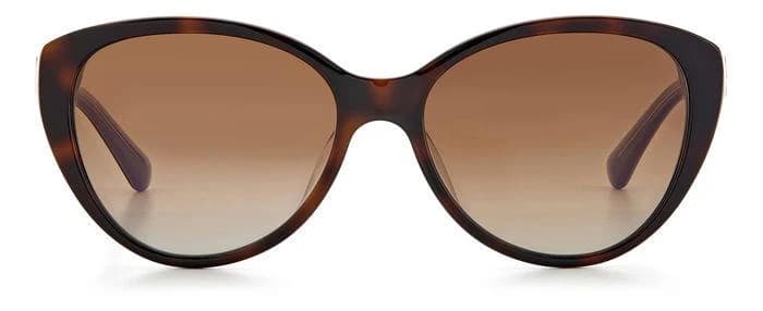 Kate Spade VISALIA/G/S 086LA Sunglasses Dark Havana 55mm Women 2