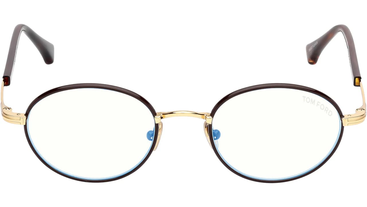 Tom Ford FT5973B 050 Eyeglasses Dark Brown 49mm Men 2