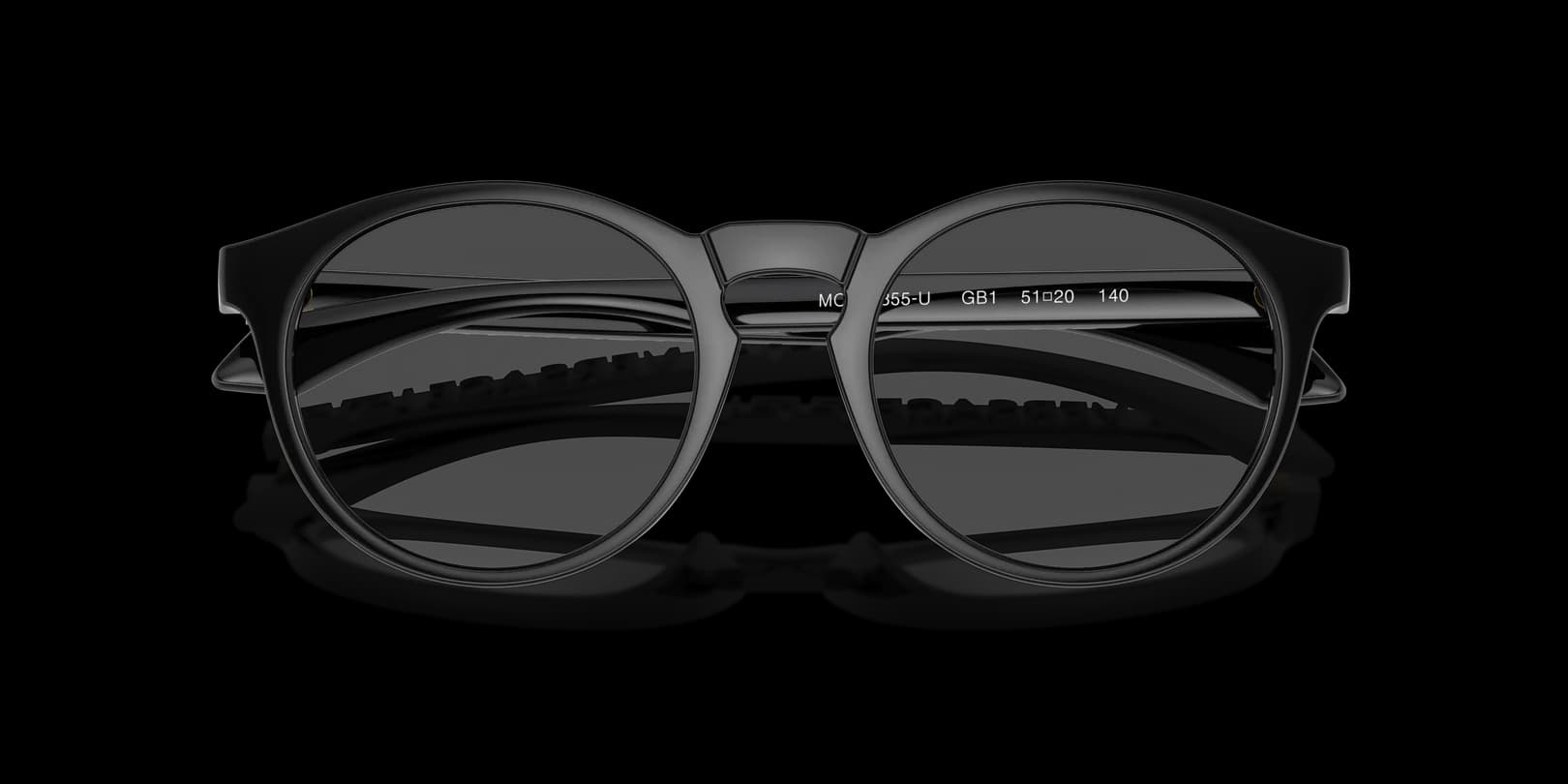 Versace 0VE3355U GB1 Eyeglasses Black 51mm Unisex 5