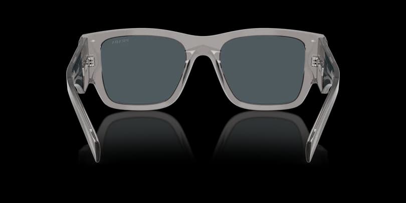 Prada 0PR 10ZS 16Z70B Sunglasses Transparent Asphalt 54mm Men 4