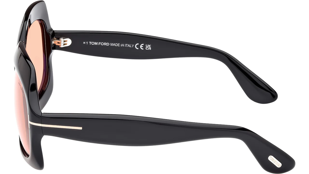 Tom Ford FT1155 05E Sunglasses Black 60mm Women 4