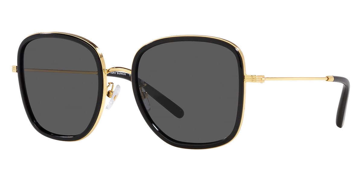 Tory Burch TY6101 336687 Sunglasses Black 53mm Women