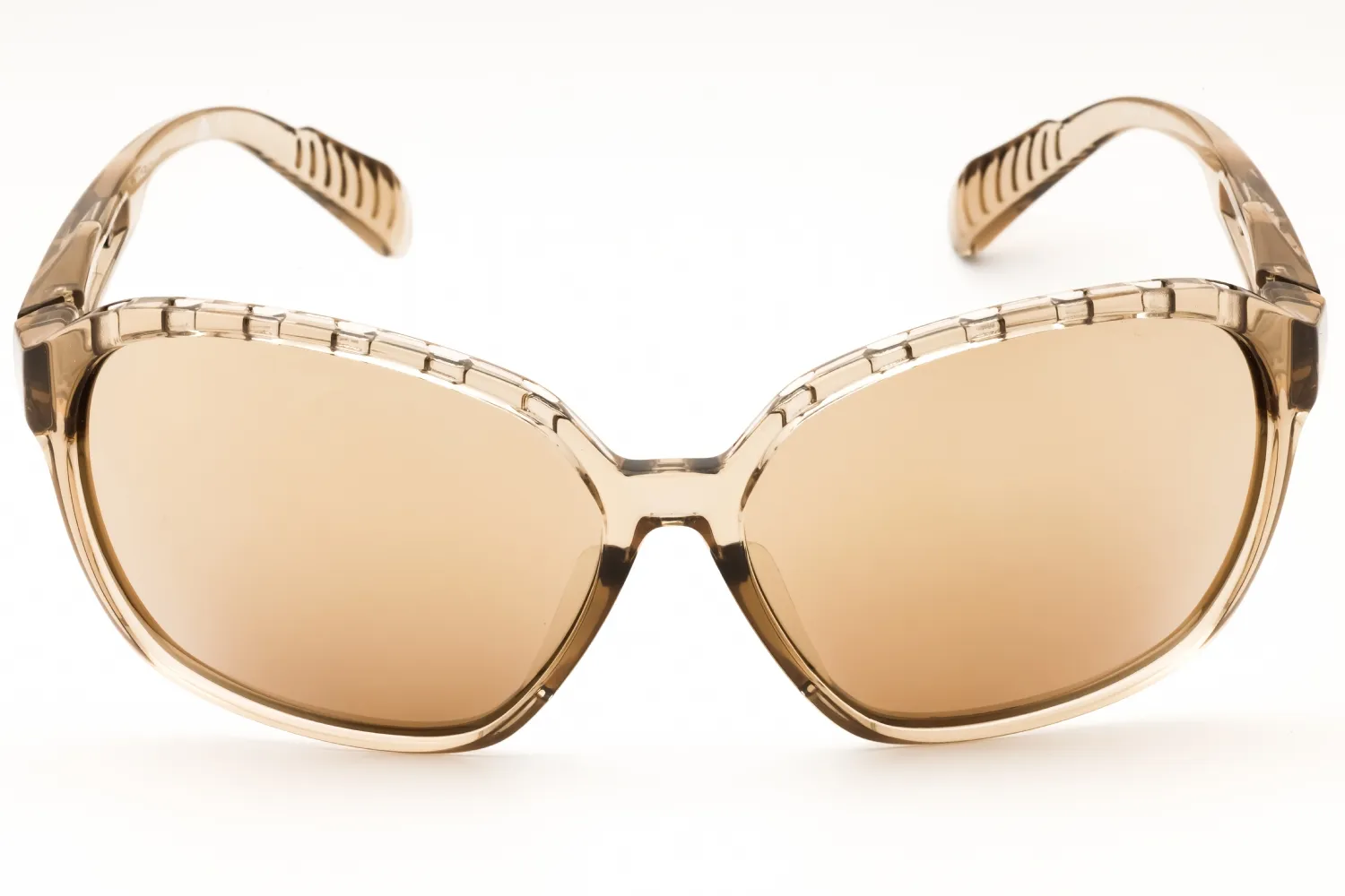 Adidas SP0013 45G Sunglasses Shiny Light Brown 62mm Women 2
