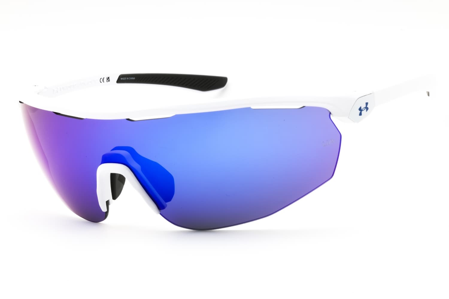 UNDER ARMOUR UA GAMETIME/O/G 06HT Sunglasses Matte White 99mm Men
