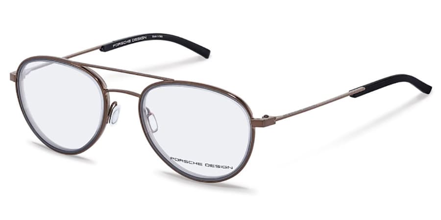 Porsche Design P8366 D Eyeglasses Brown 53mm Men