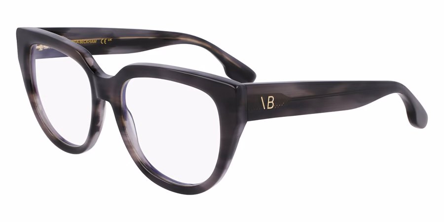 Victoria Beckham VB2674 036 Eyeglasses Striped Grey 53mm Women