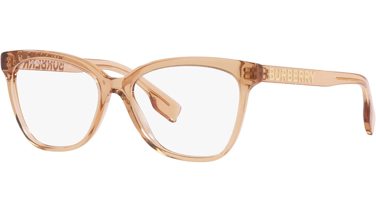 Burberry 0BE2364F 3779 Eyeglasses Transparent Brown 54mm Women