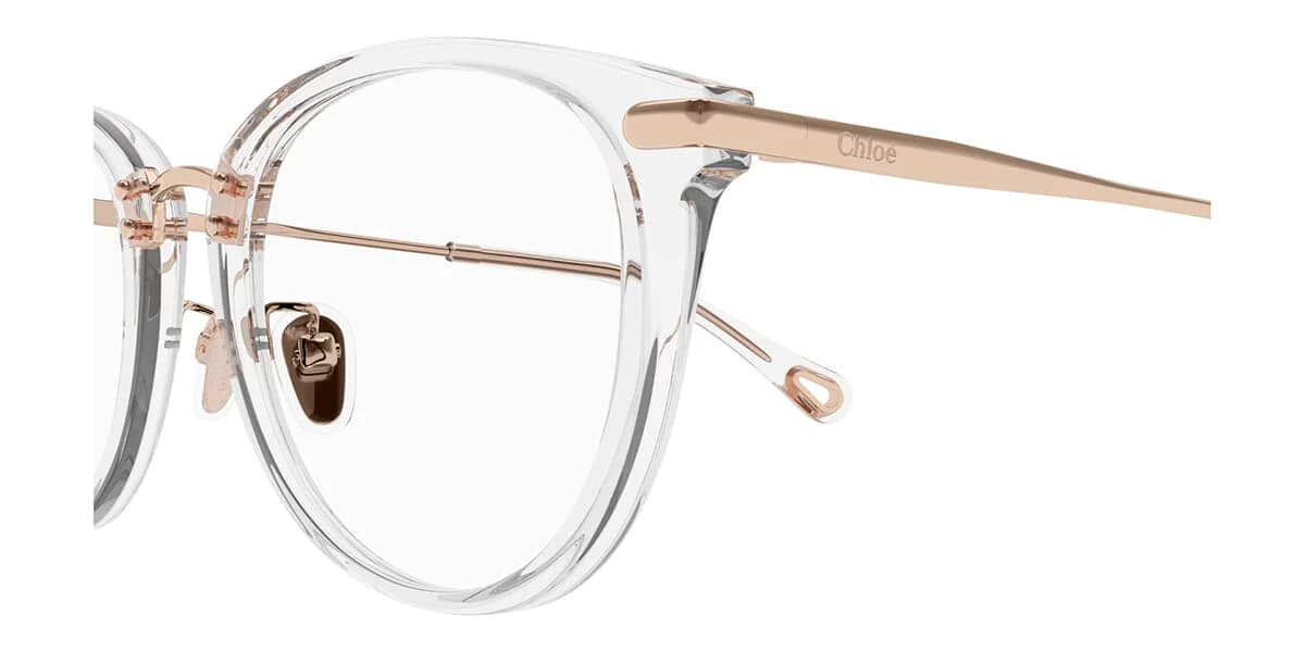Chloé CH0248OA 004 Eyeglasses Gray 53mm Women 3
