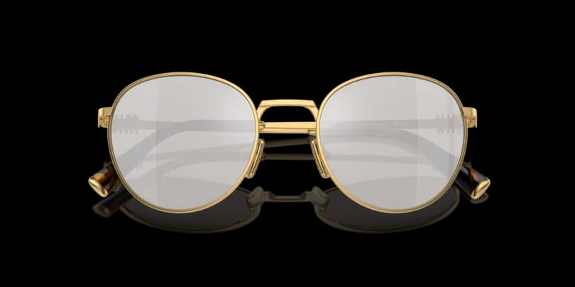 Miu Miu MU 55ZS 5AK07F Sunglasses Gold 50mm Women 5