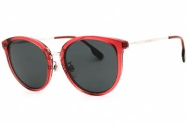 Burberry 0BE4289D 378987 Sunglasses Transparent Red 56mm