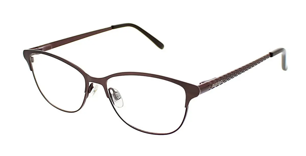 Ellen Tracy Bari Eyeglasses Brown 50mm Women