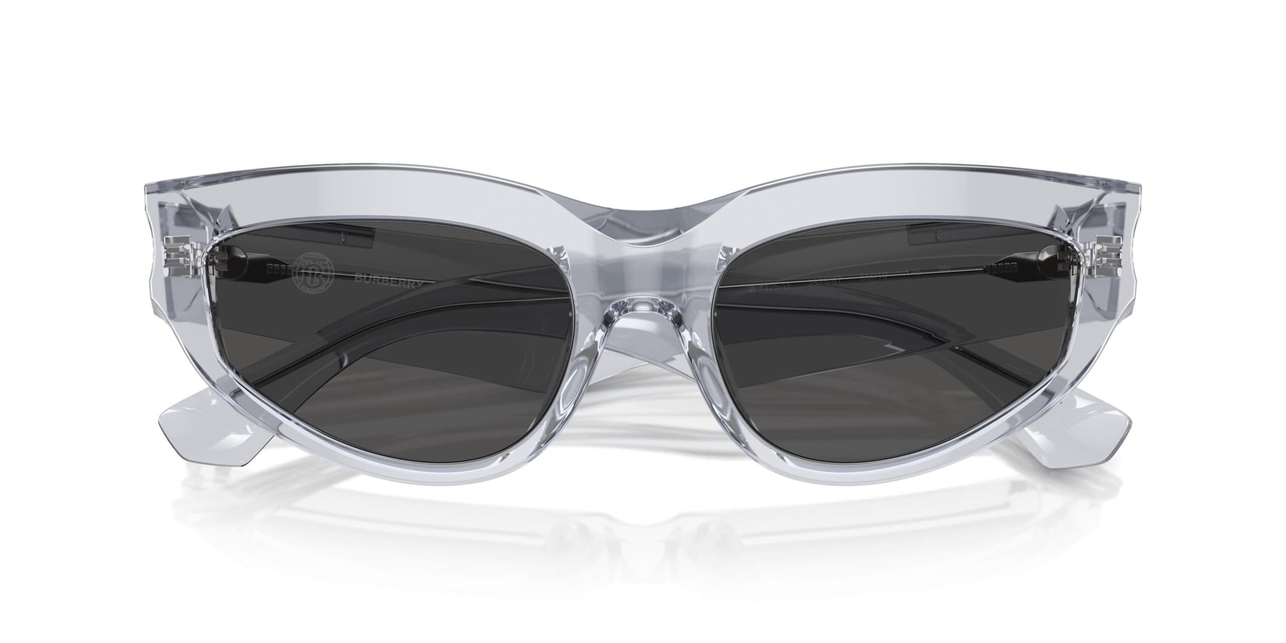 Burberry 0BE4425U 382587 Sunglasses Transparent Grey 55mm Women 5