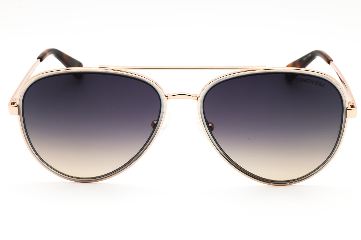 Kenneth Cole KC00023 32W Sunglasses Gold 58mm Women 2