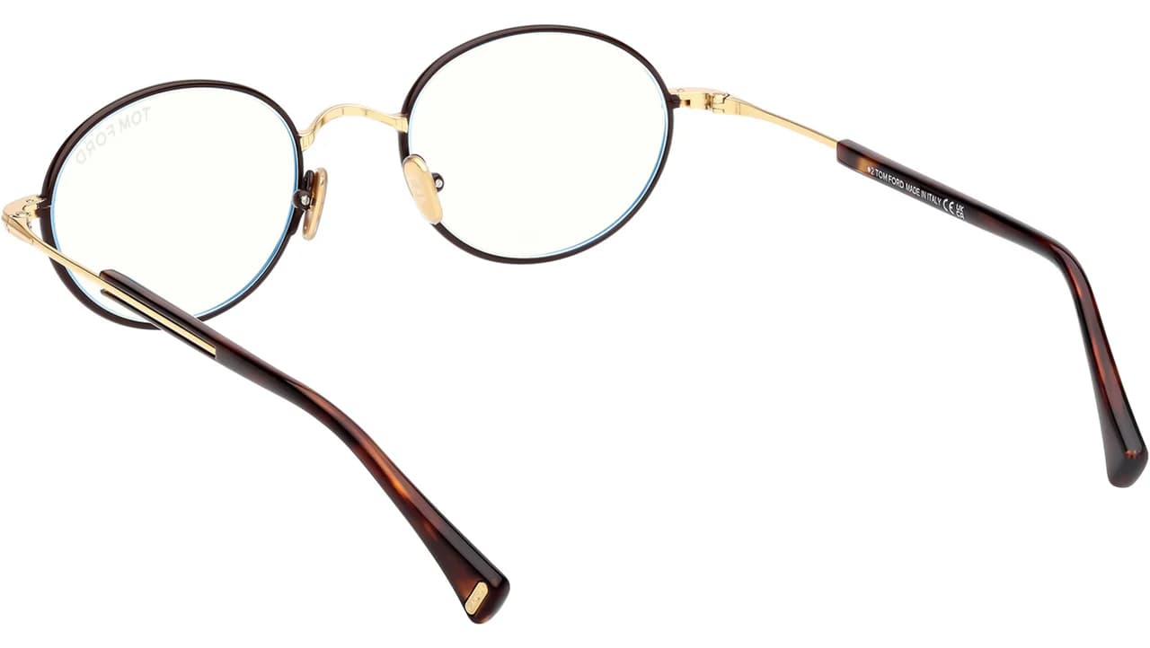 Tom Ford FT5973B 050 Eyeglasses Dark Brown 49mm Men 3