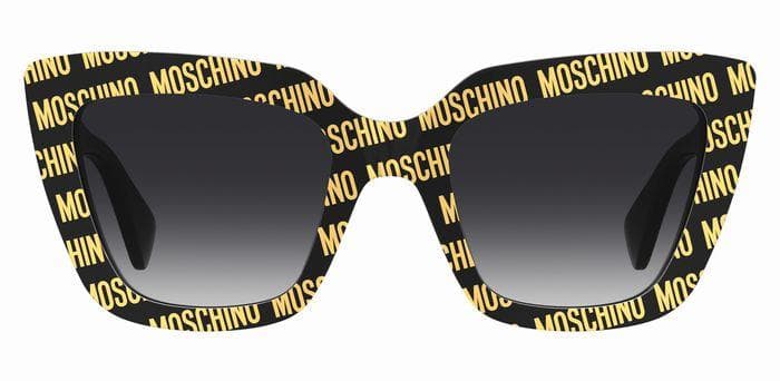 Moschino MOS148/S 07RM 9O Sunglasses Pattern Black 51mm Women 2