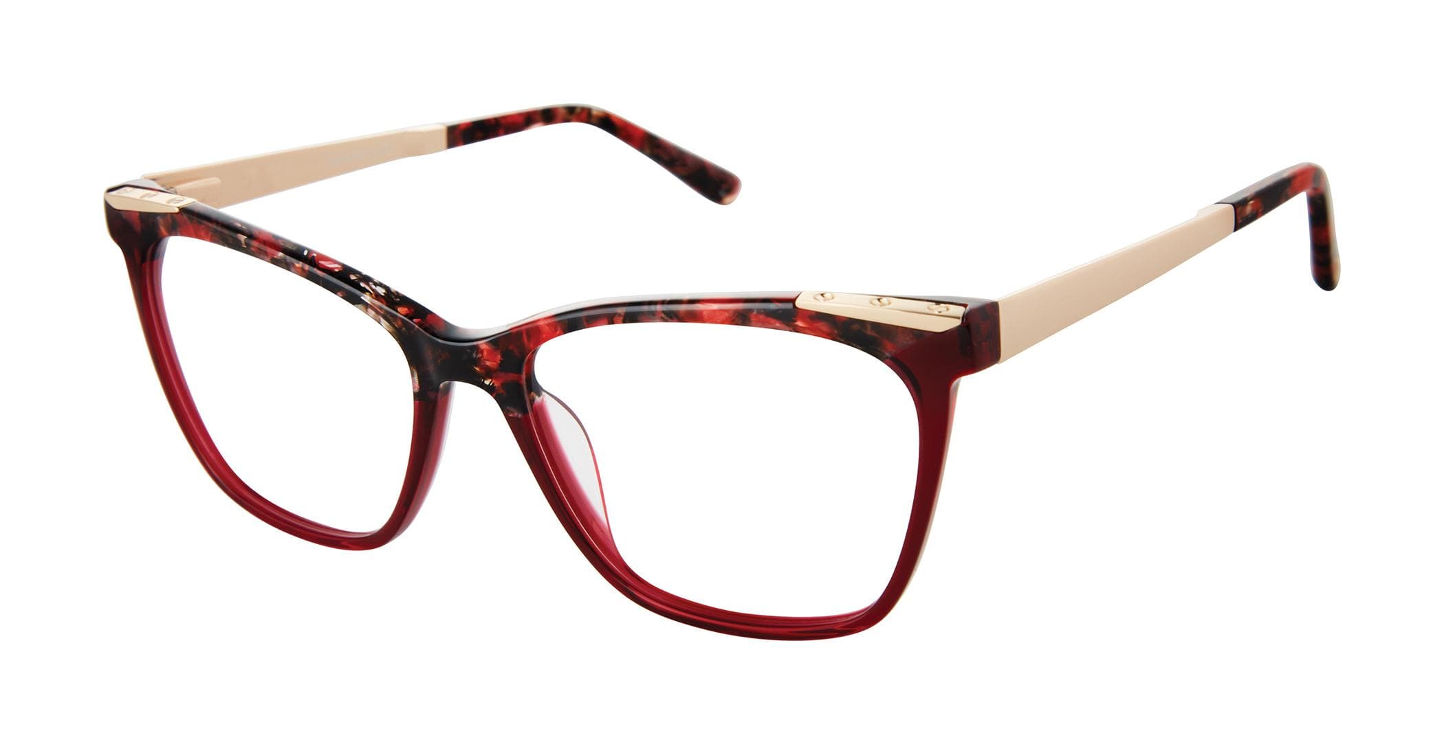 L.A.M.B. LA119 Eyeglasses Red 54mm Women
