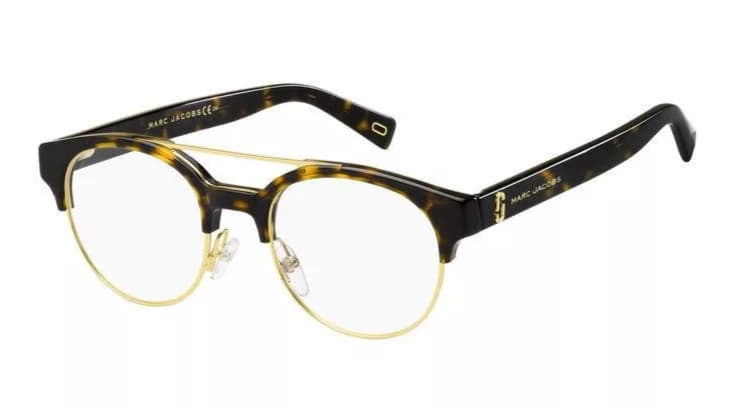 Marc Jacobs 316 086 Eyeglasses Havana 49mm Men
