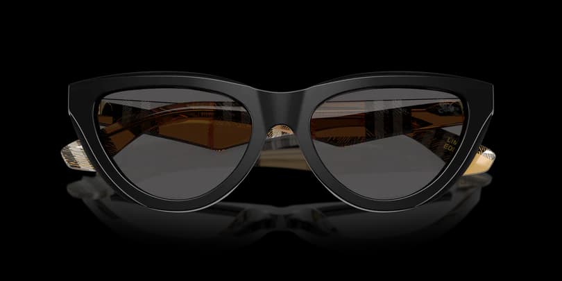 Burberry 0BE4436U 418887 Sunglasses Black 55mm Women 5