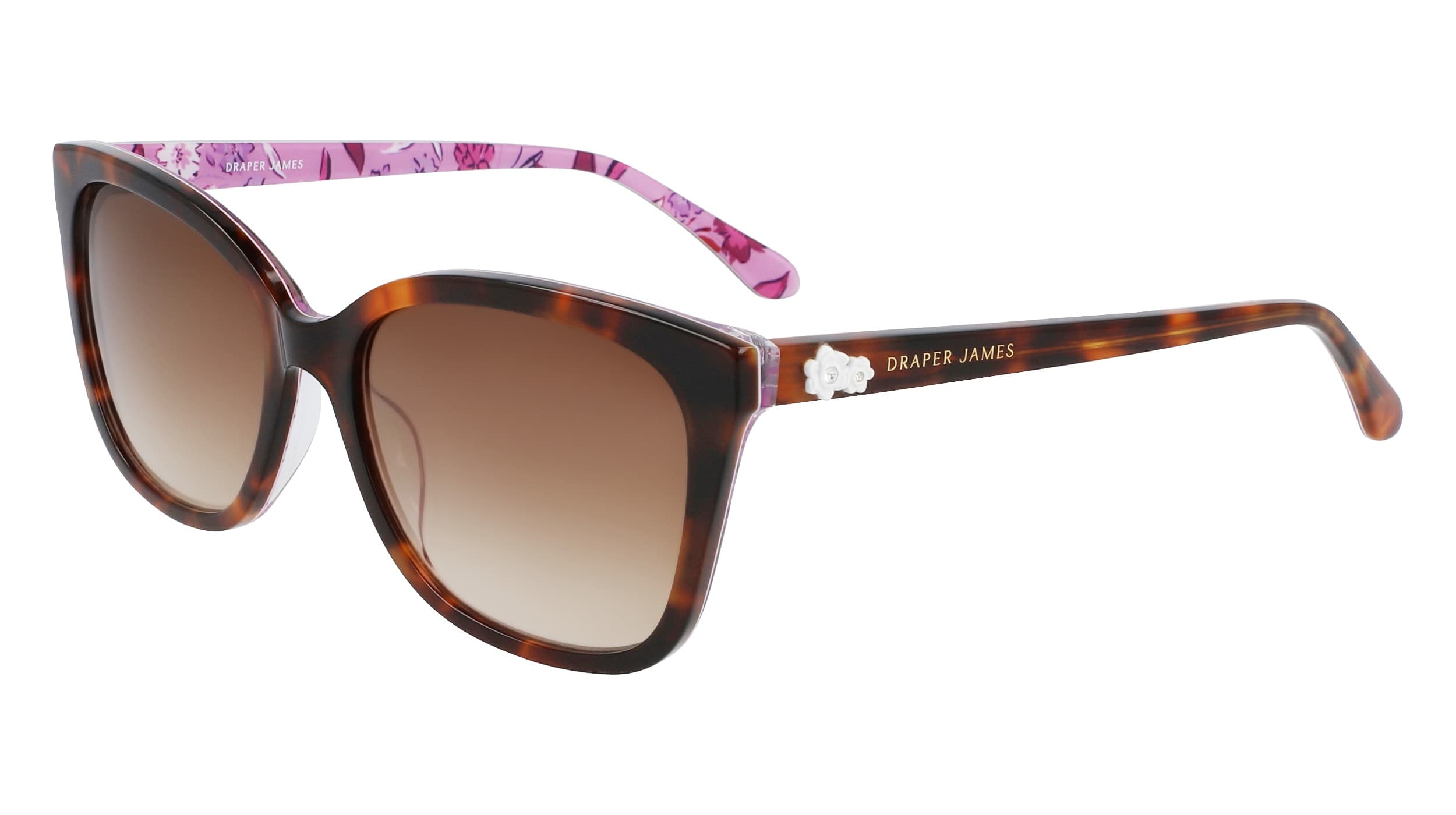 Draper James DJ7023 215 Sunglasses Tortoise 55mm Women