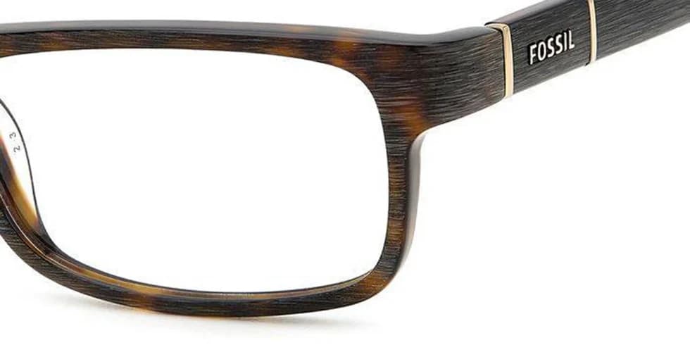 Fossil ARCHER 0086 Eyeglasses Brown 52mm Unisex 3