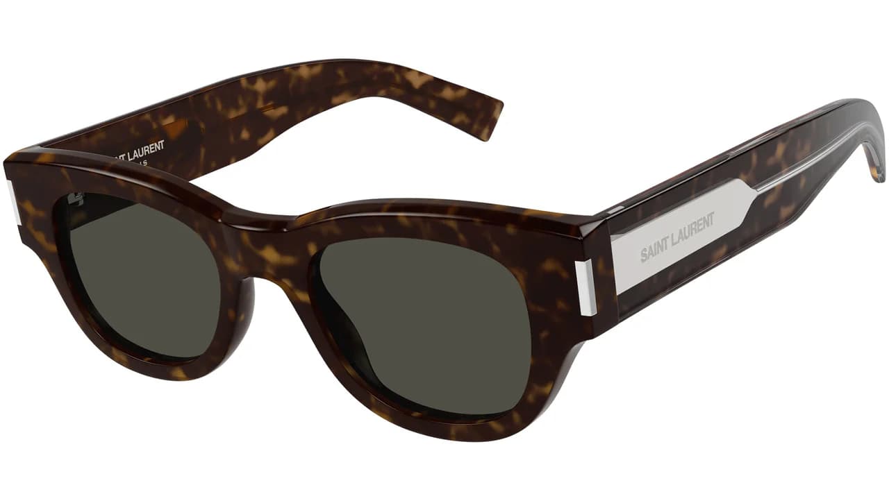 Saint Laurent SL 573 002 Sunglasses Tortoise 49mm Women