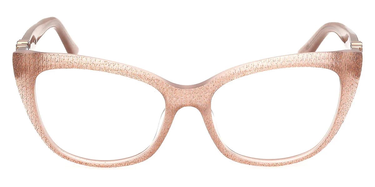 Marciano GM50008 057 Eyeglasses Shiny Beige 55mm Women 2