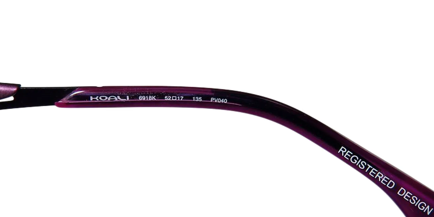 Morel Koali 6918k pv040 Eyeglasses Purple 52mm Unisex 7
