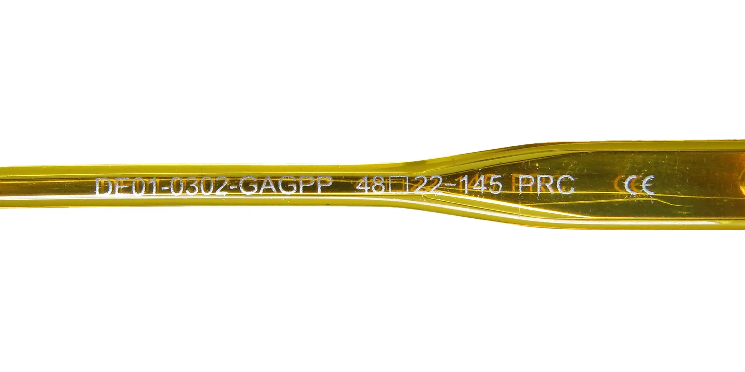 Diff 0302 C3po Star Wars gagpp Sunglasses Gold 48mm Unisex 7