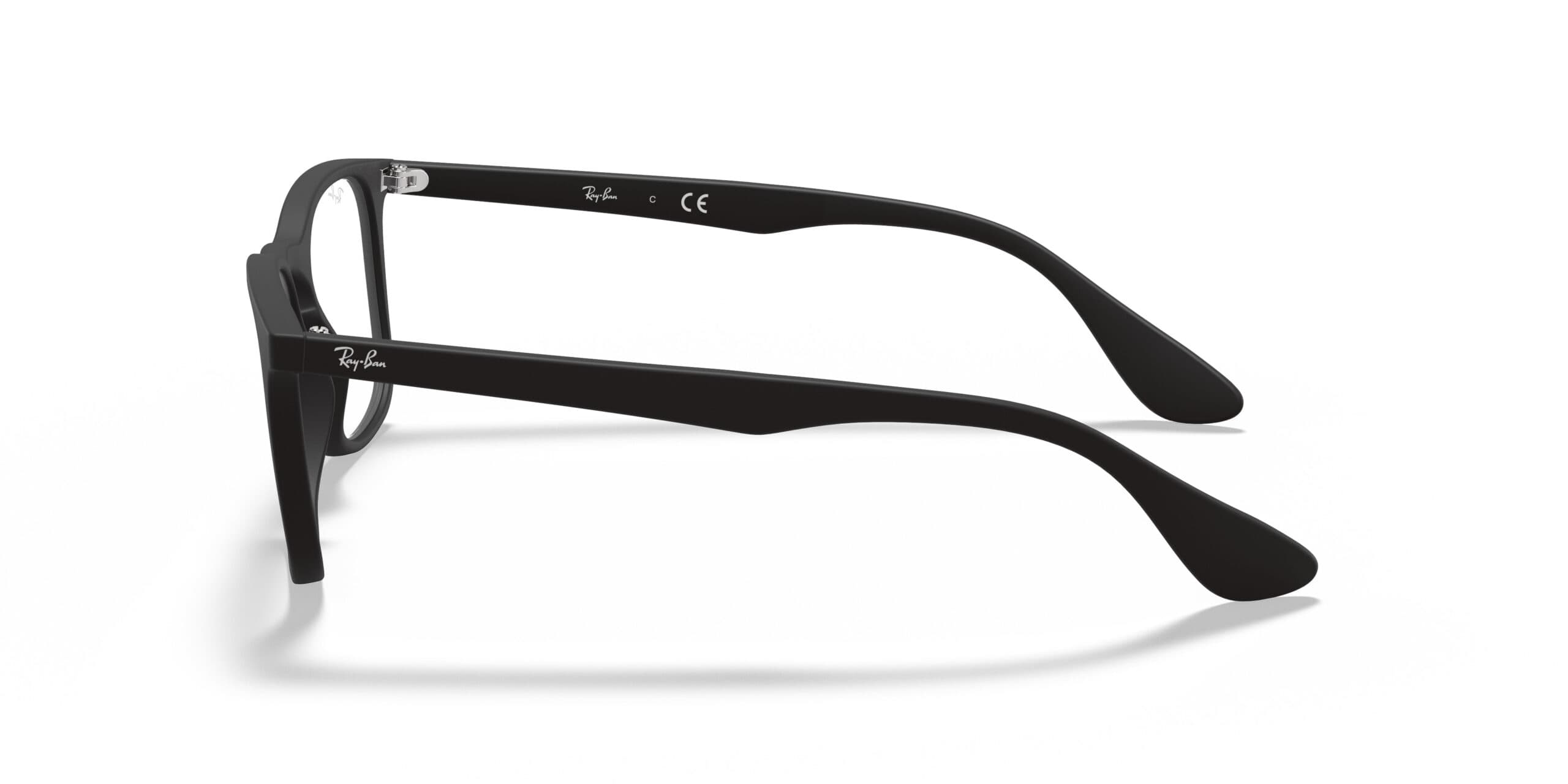 Ray-Ban RB7074 5364 Eyeglasses Black 52mm Unisex 3
