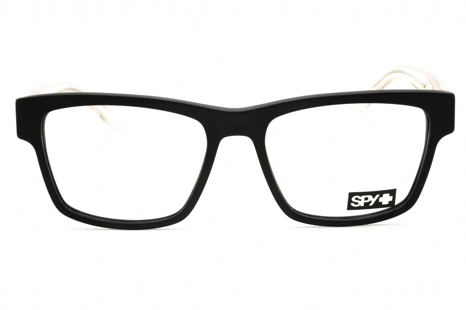 Spy WESTON 56 5700000000050 Eyeglasses Matte Black Gloss Crystal Unisex 2
